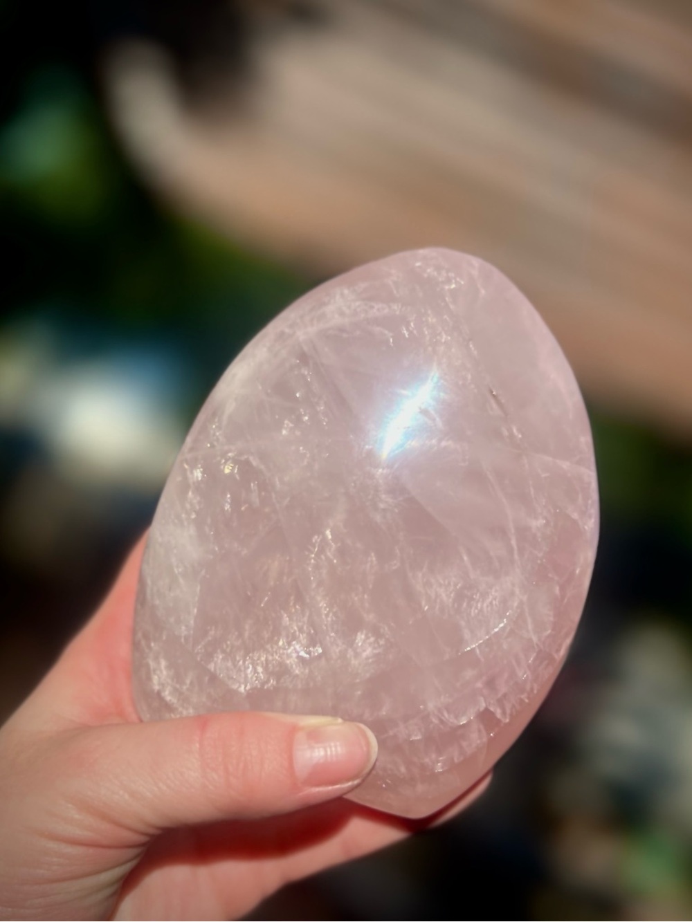 Rose Quartz Crystal - Picture 3 of 3